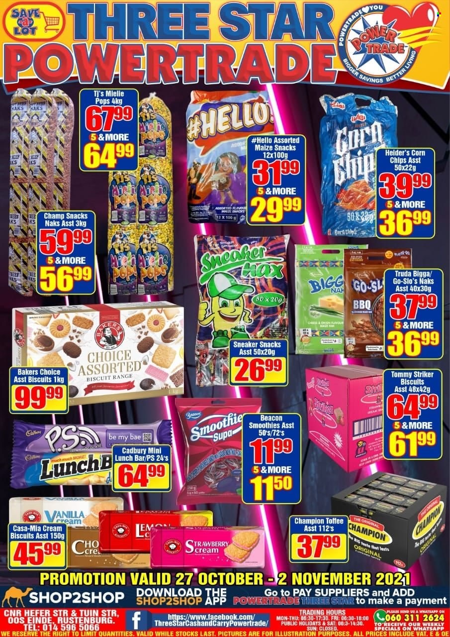 Three Star Cash and Carry specials - 27/10/2021 - 02/11/2021. Page 1