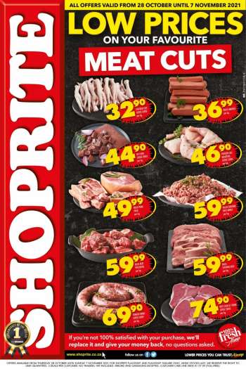 Shoprite catalogue  - 28/10/2021 - 07/11/2021.