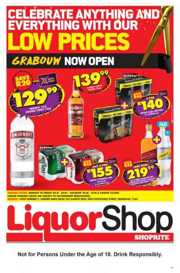 Shoprite catalogue  - 29/10/2021 - 14/11/2021.