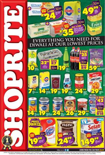 Shoprite catalogue  - 27/10/2021 - 04/11/2021.