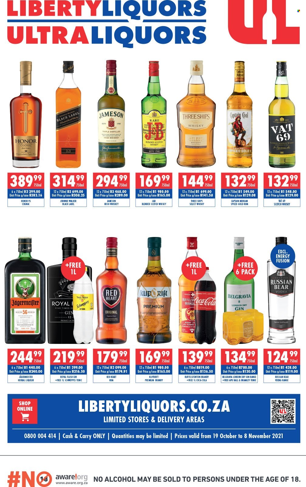 Liberty Liquors specials - 19/10/2021 - 08/11/2021. Page 1