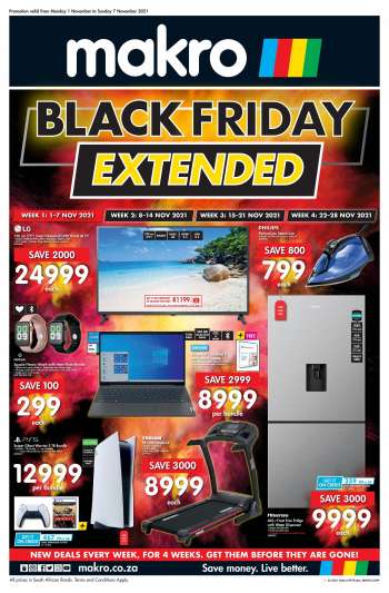 Makro catalogue  - 01/11/2021 - 07/11/2021.