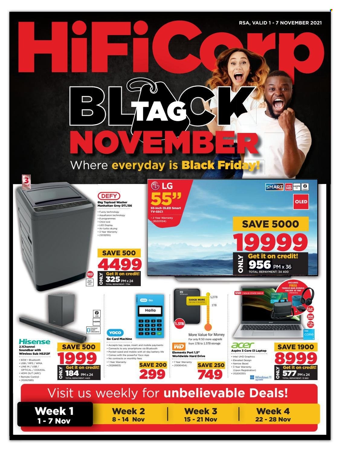 HiFi Corp specials - 01/11/2021 - 07/11/2021. Page 1