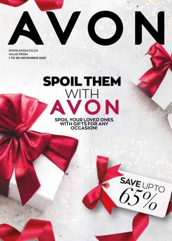Avon catalogue  - 01/11/2021 - 30/11/2021.