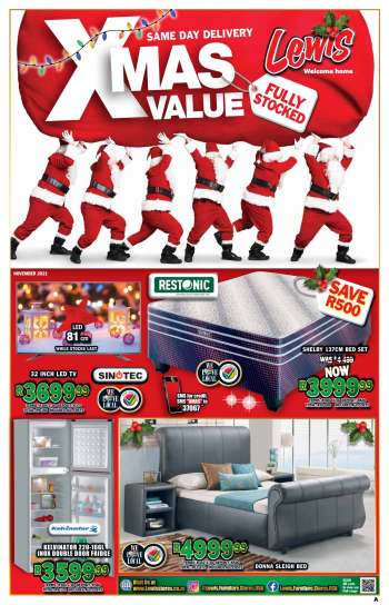 Lewis catalogue  - 01/11/2021 - 30/11/2021.