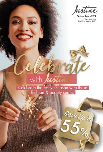 Justine catalogue  - 01/11/2021 - 30/11/2021.