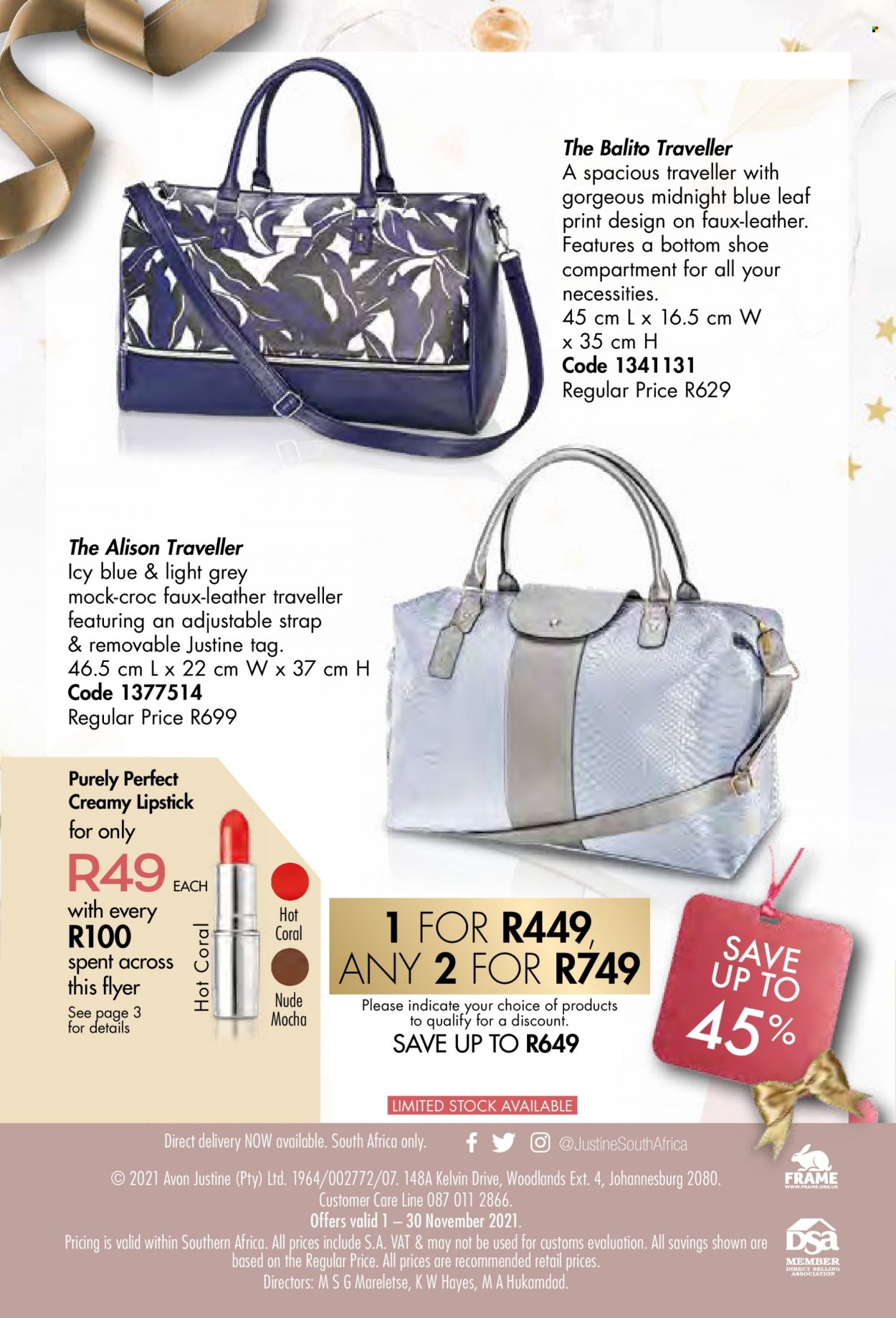 Justine specials - 01/11/2021 - 30/11/2021. Page 18