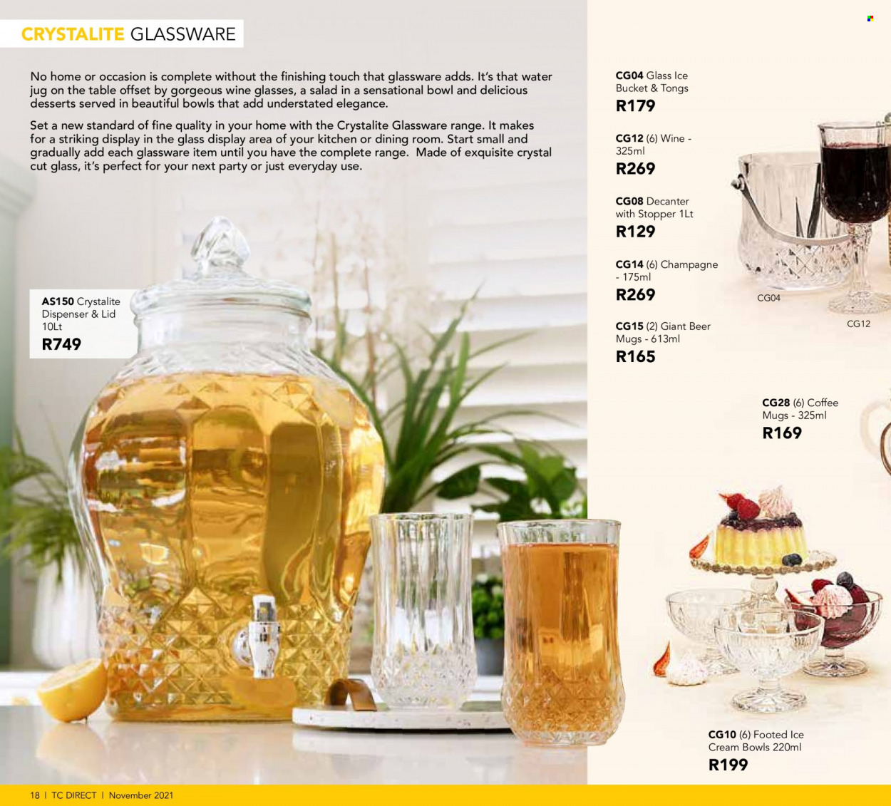 Table Charm Direct specials - 01/11/2021 - 30/11/2021. Page 18