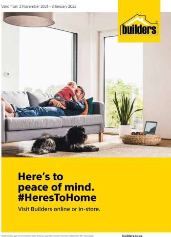Builders catalogue  - 02/11/2021 - 03/01/2022.