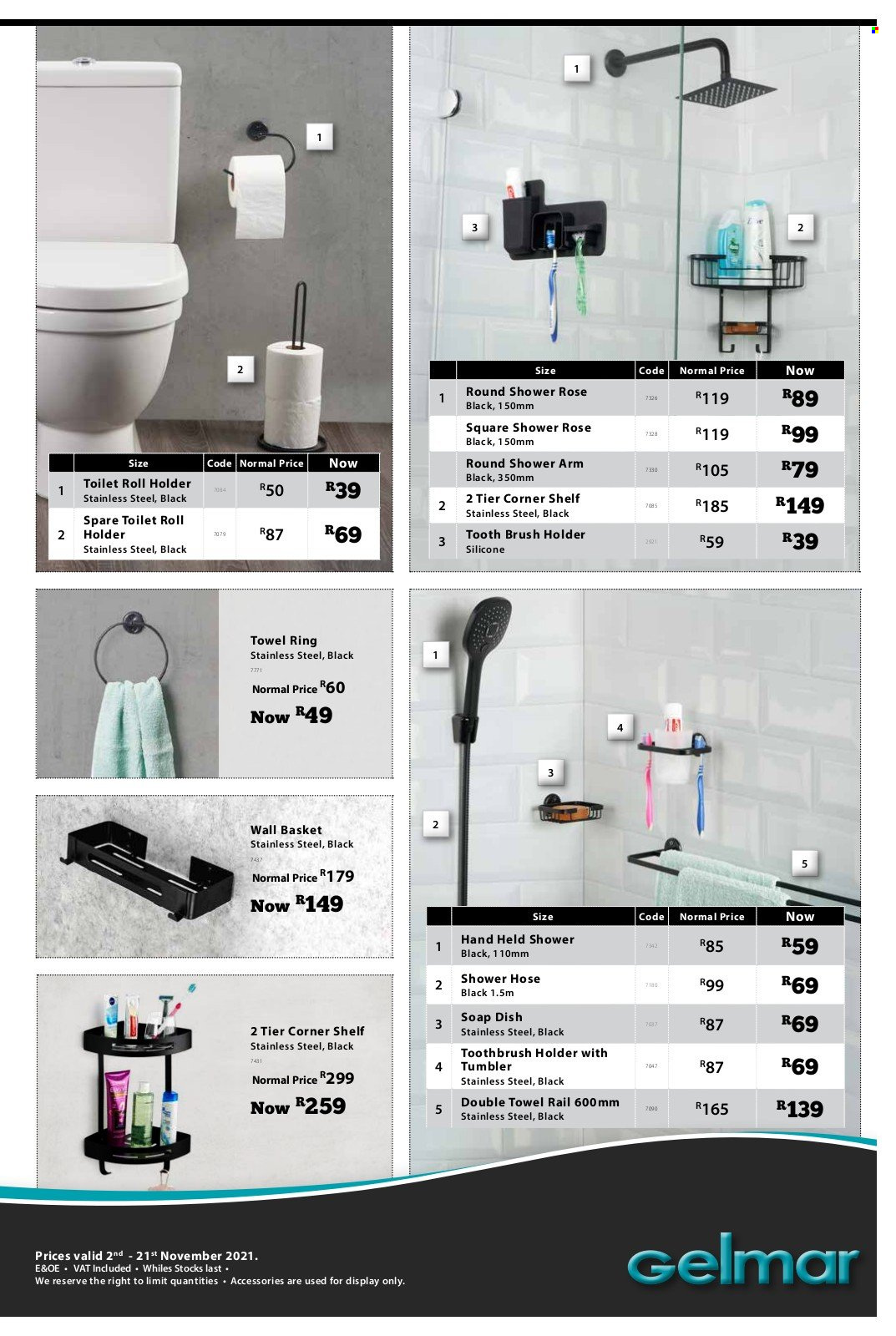 Gelmar specials - 02/11/2021 - 21/11/2021. Page 1