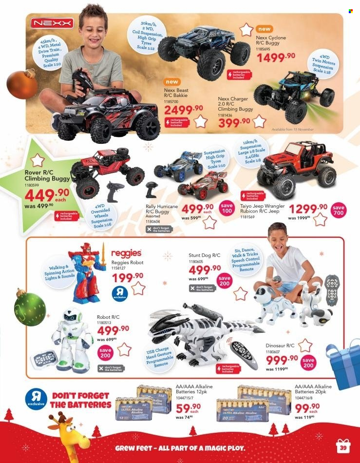 Toys R Us specials - 25/10/2021 - 24/12/2021. Page 39