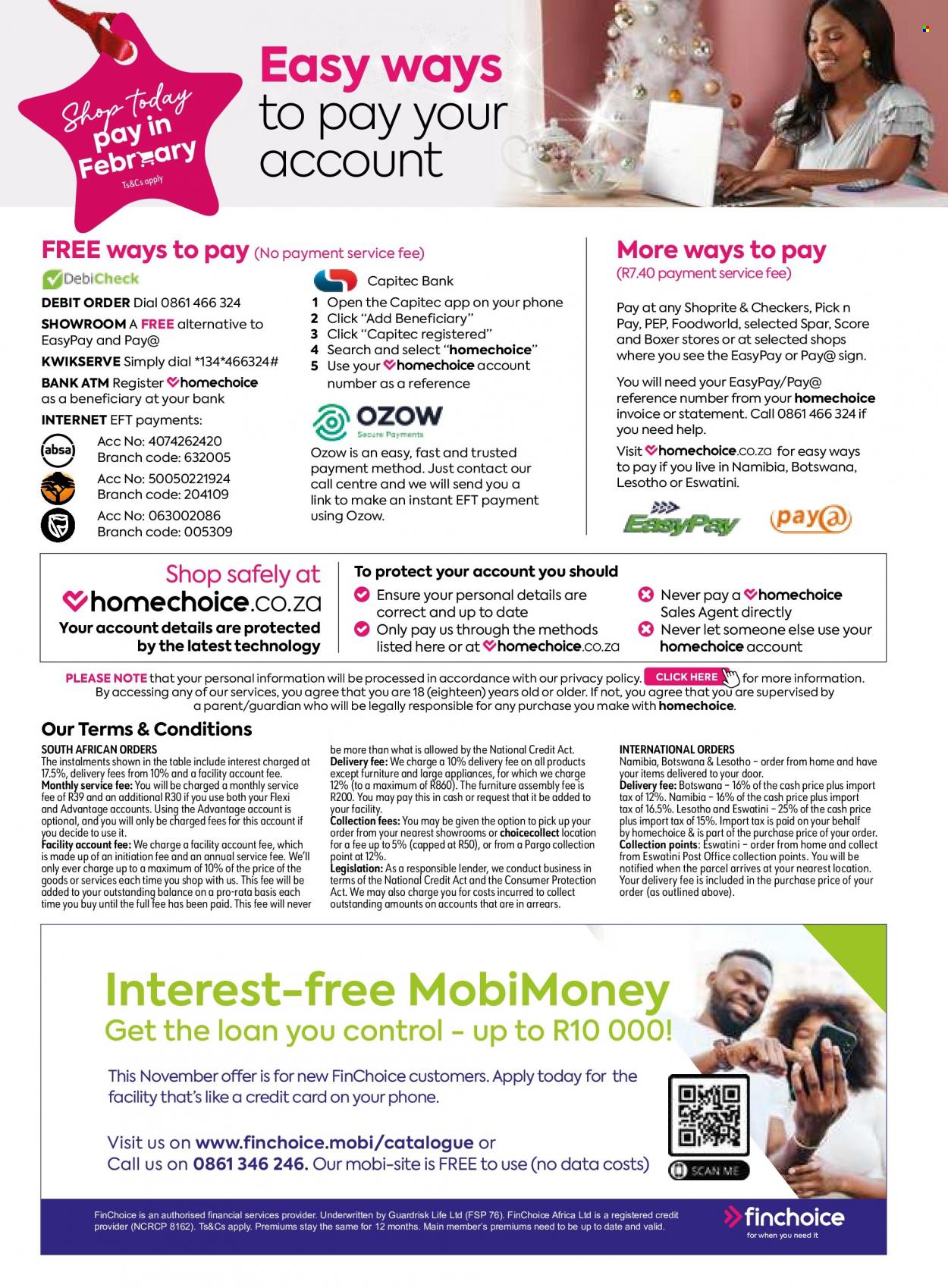 HomeChoice specials - 01/11/2021 - 30/11/2021. Page 47