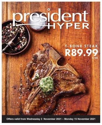President Hyper catalogue  - 03/11/2021 - 15/11/2021.
