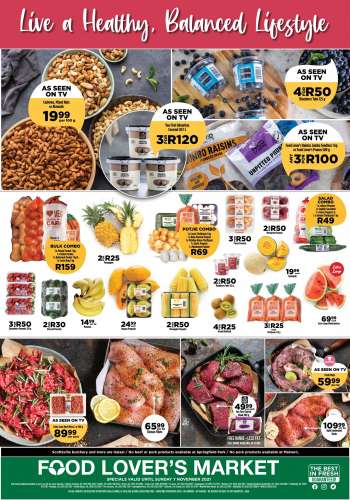 Food Lover's Market catalogue  - 04/11/2021 - 07/11/2021.