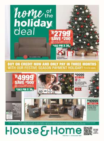 House & Home catalogue  - 01/11/2021 - 14/11/2021.