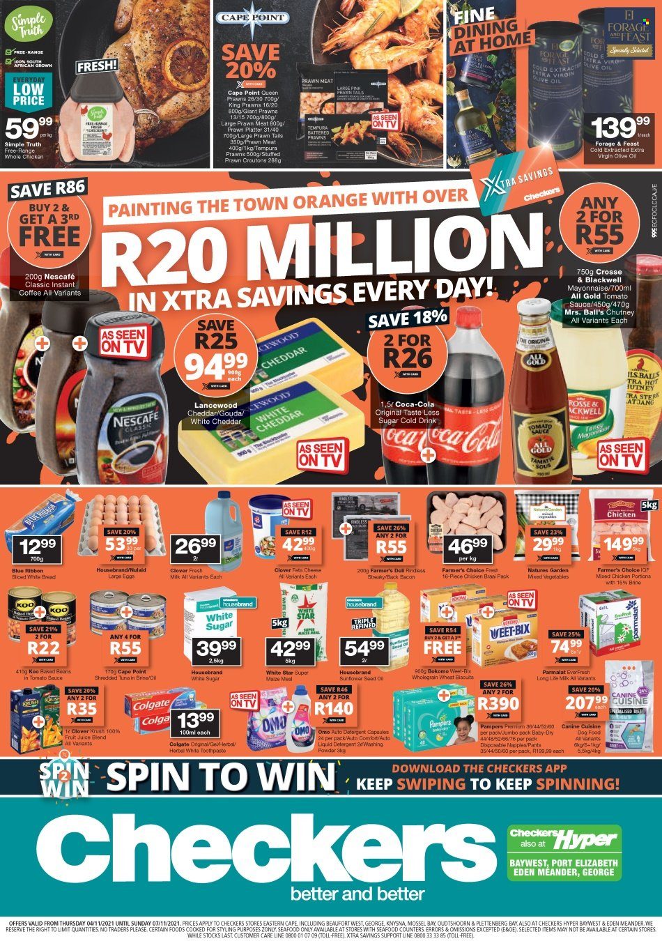 Checkers specials - 04/11/2021 - 07/11/2021. Page 1