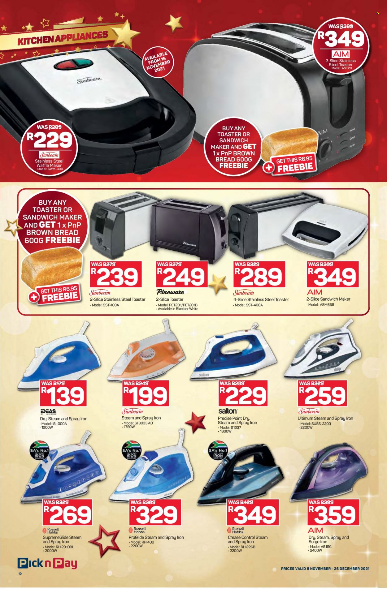 Pick n Pay specials - 08/11/2021 - 26/12/2021. Page 10