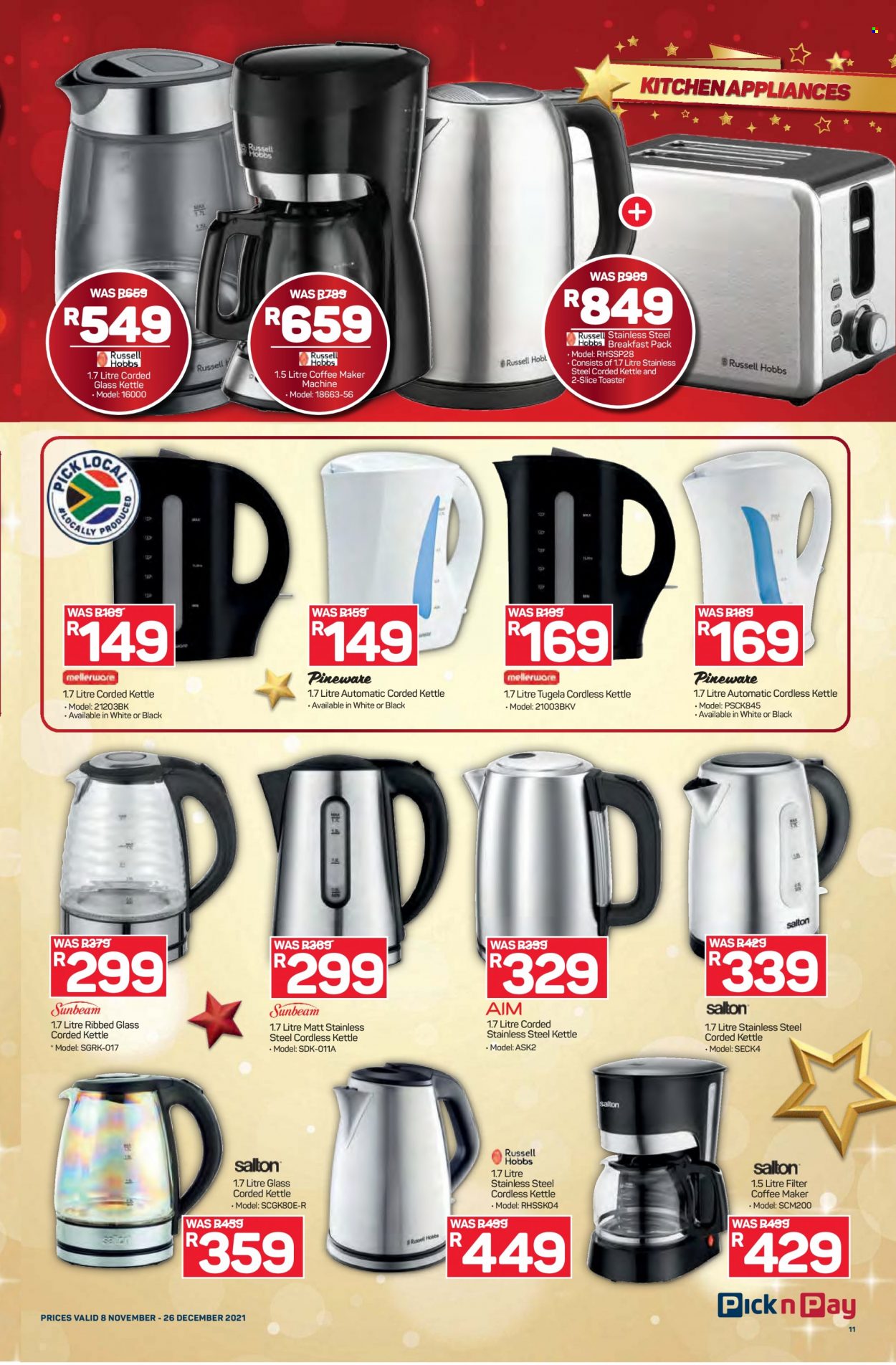 Pick n Pay specials - 08/11/2021 - 26/12/2021. Page 11