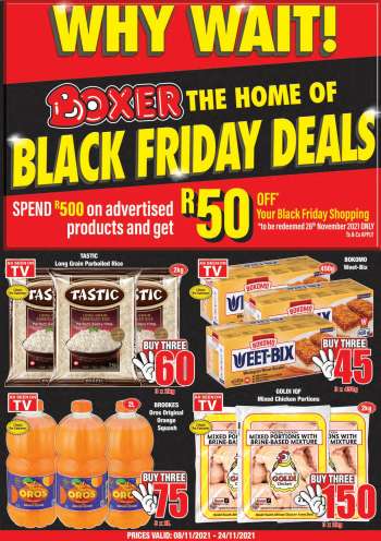 Boxer catalogue  - 08/11/2021 - 24/11/2021.