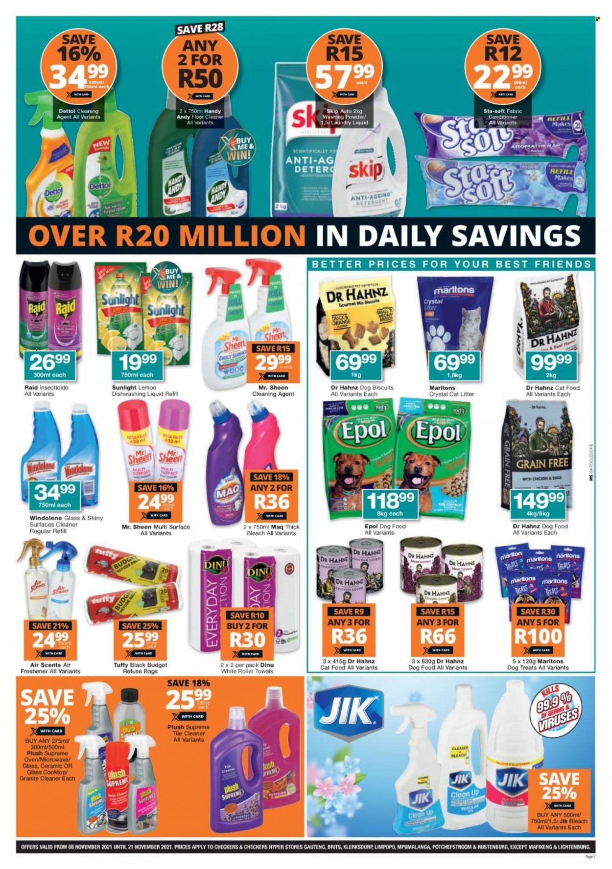 Checkers specials - 08/11/2021 - 21/11/2021. Page 7
