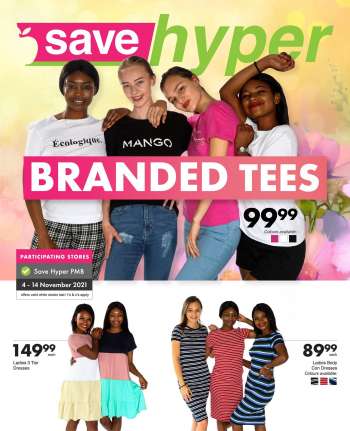 Save hyper catalogue  - 04/11/2021 - 14/11/2021.