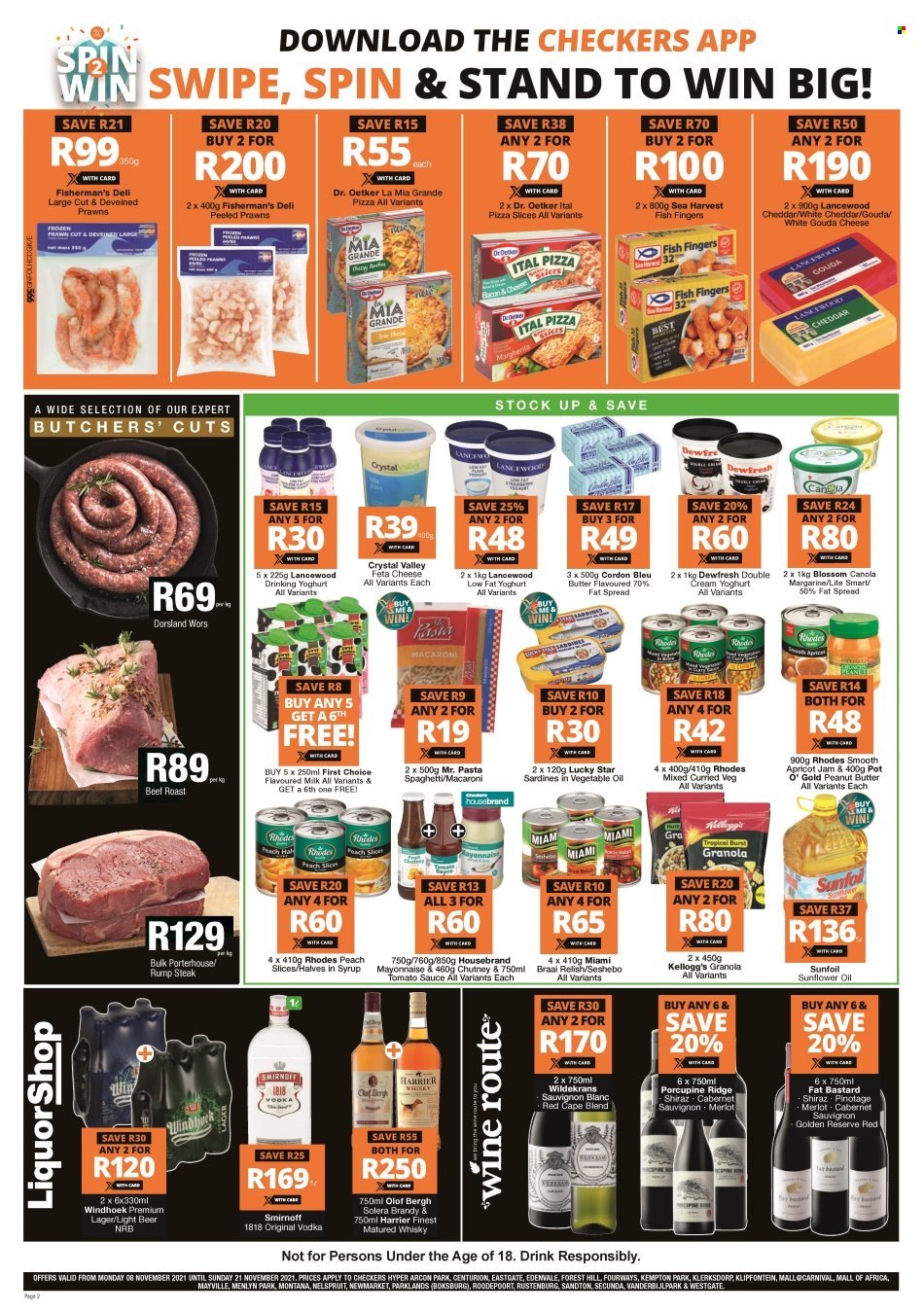 Checkers specials - 08/11/2021 - 21/11/2021. Page 2