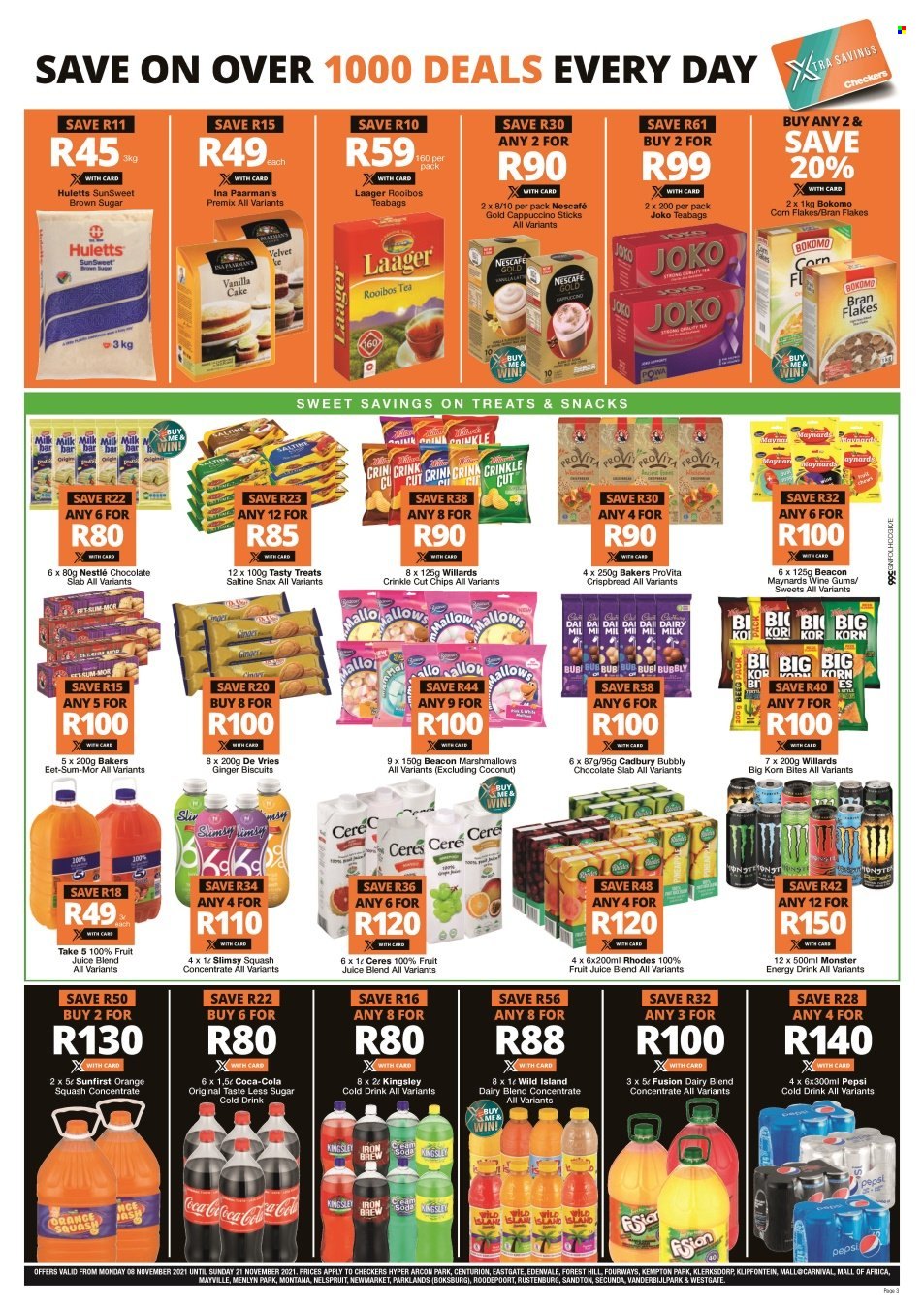 Checkers specials - 08/11/2021 - 21/11/2021. Page 3
