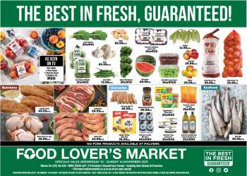 Food Lover's Market catalogue  - 10/11/2021 - 14/11/2021.
