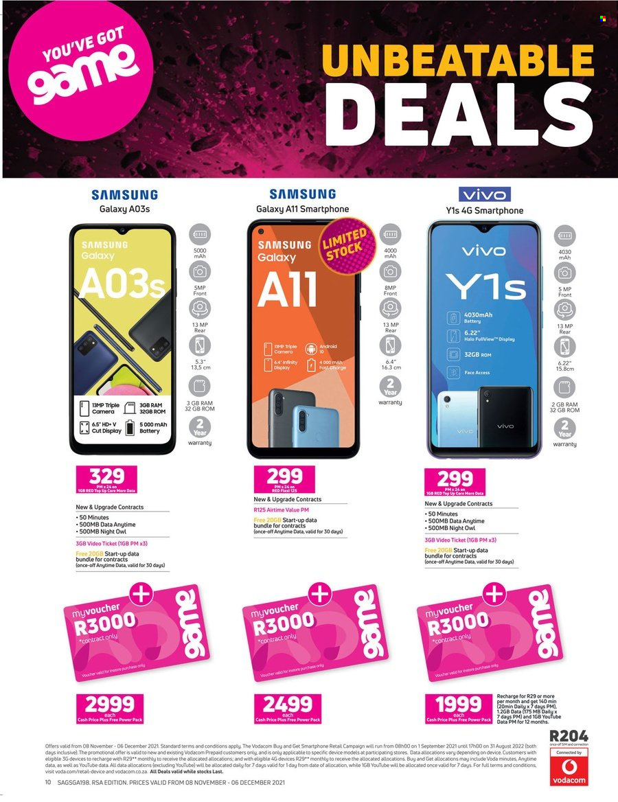 Game specials - 08/11/2021 - 06/12/2021. Page 10