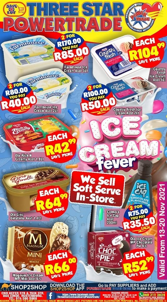 Three Star Cash and Carry specials - 13/11/2021 - 20/11/2021. Page 1