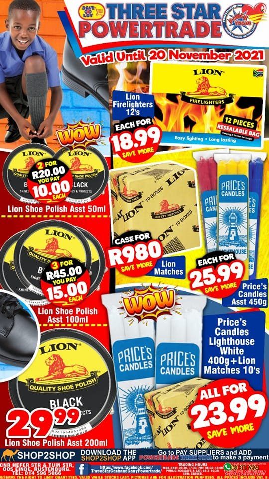 Three Star Cash and Carry specials - 13/11/2021 - 20/11/2021. Page 2
