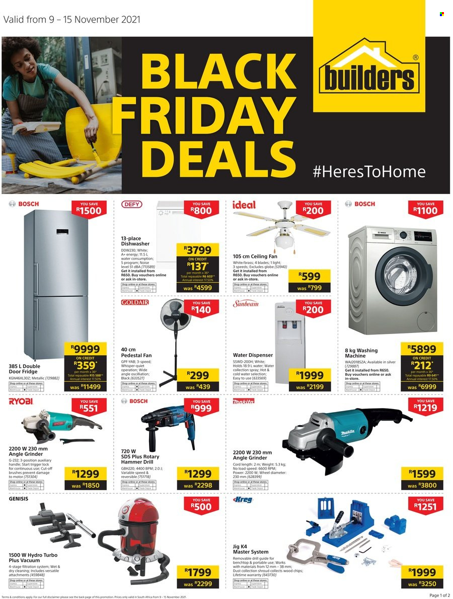 Builders specials - 09/11/2021 - 15/11/2021. Page 1
