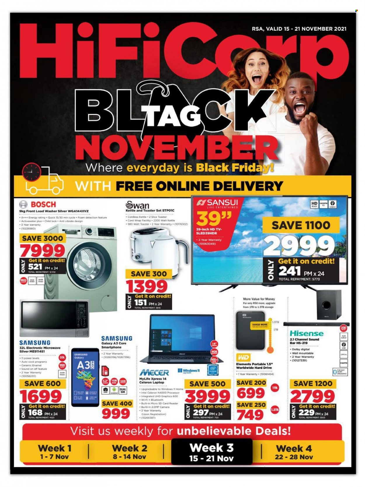 HiFi Corp specials - 15/11/2021 - 21/11/2021. Page 1