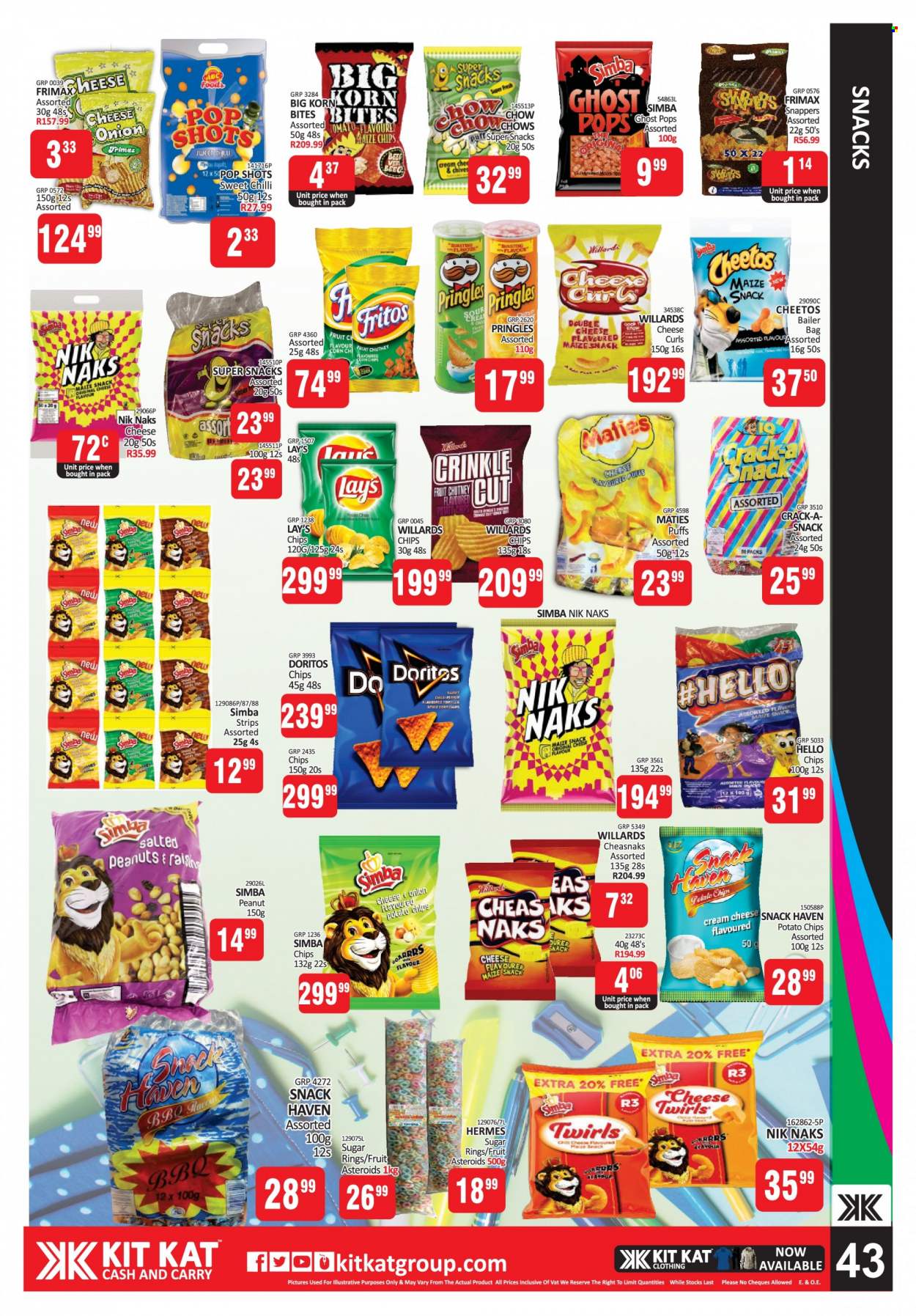 Kit Kat Cash & Carry specials - 18/11/2021 - 31/01/2022. Page 43