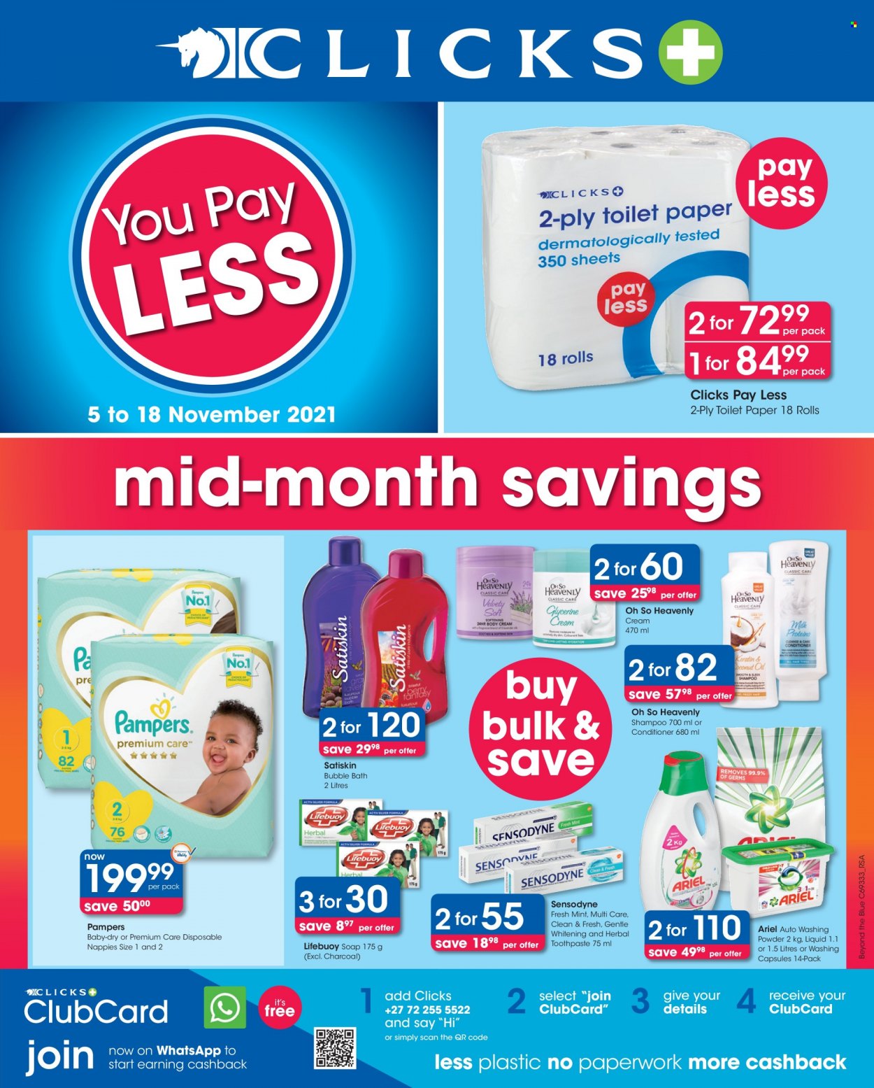 Clicks specials - 05/11/2021 - 18/11/2021. Page 1