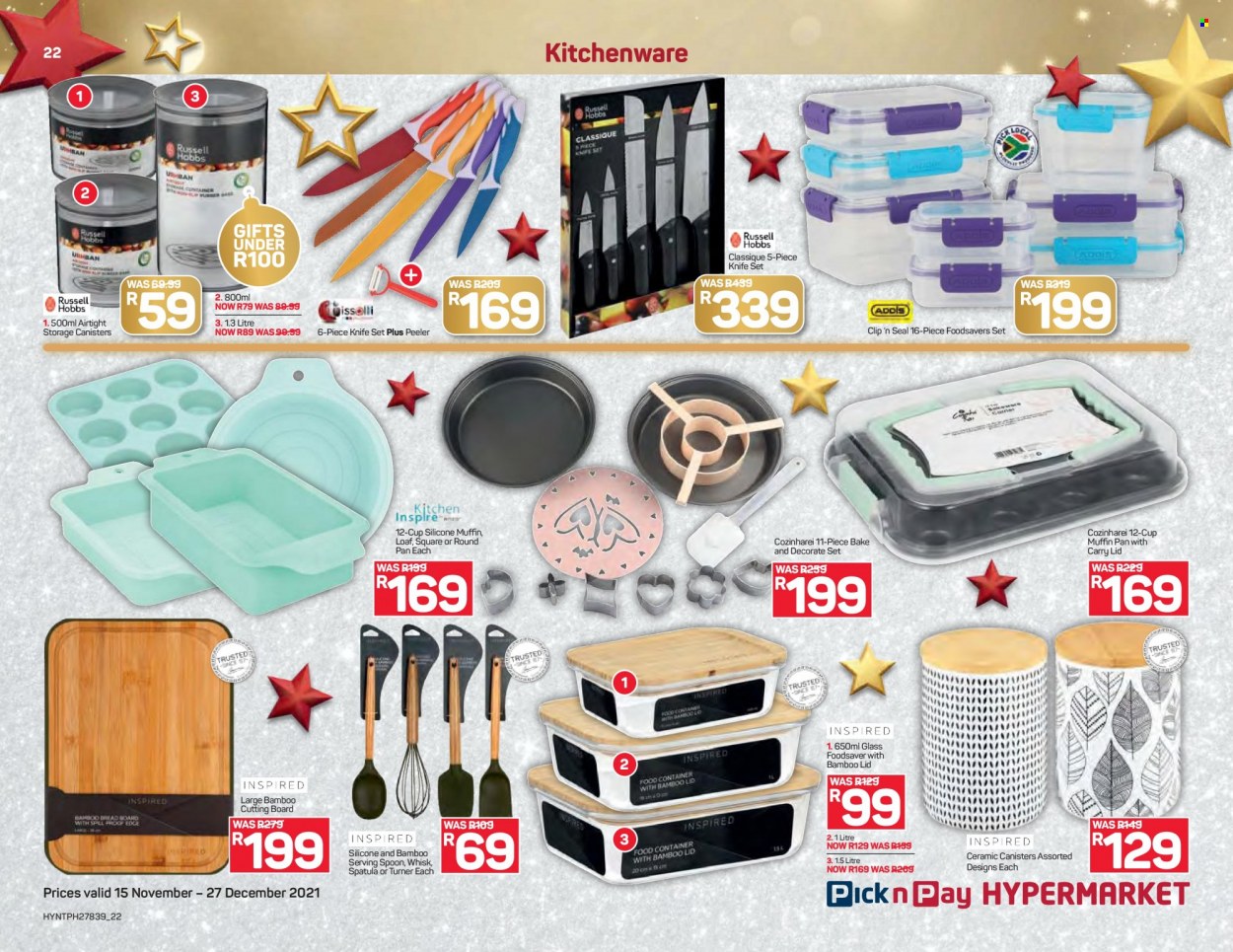 Pick n Pay Hypermarket specials - 15/11/2021 - 27/12/2021. Page 22