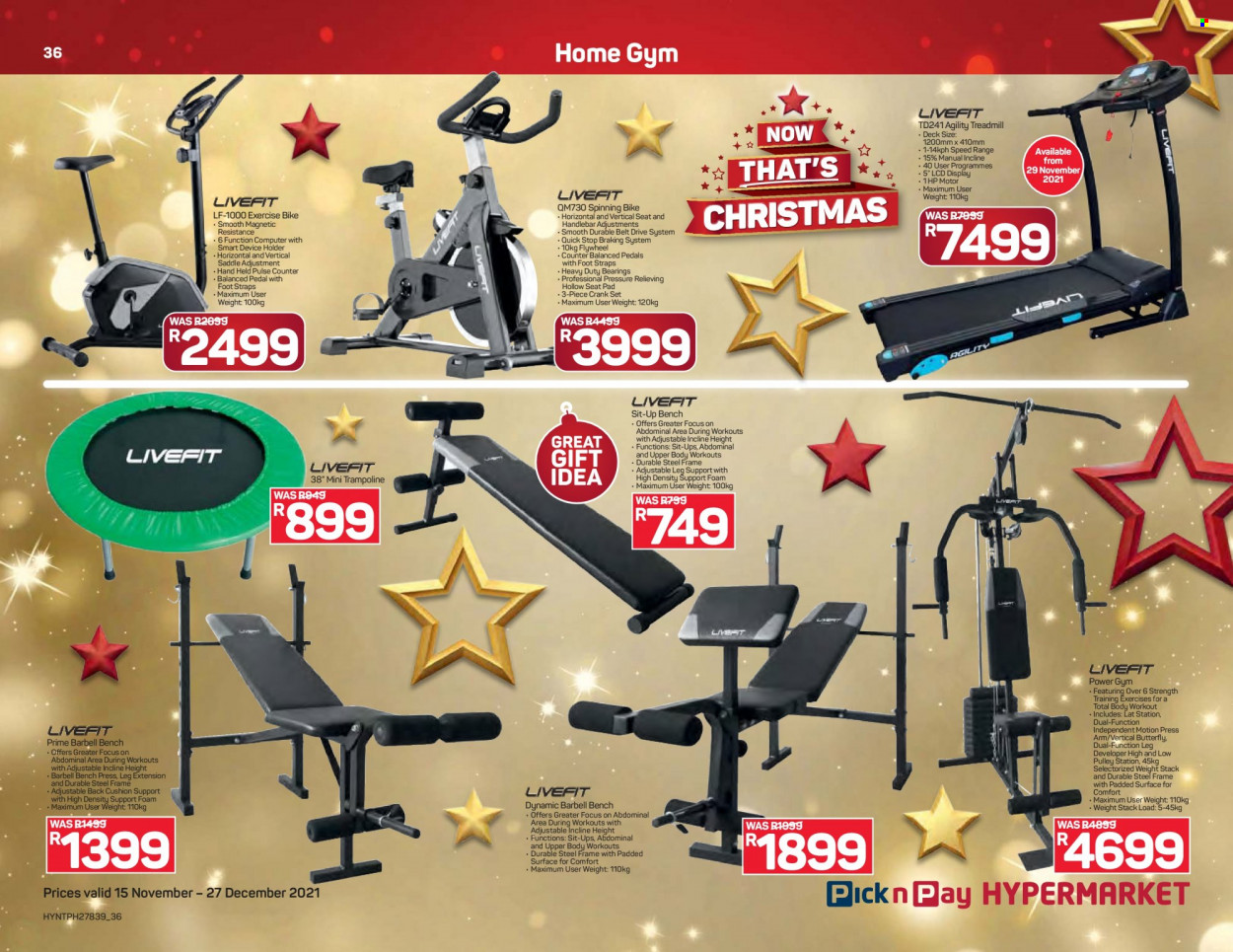 Pick n Pay Hypermarket specials - 15/11/2021 - 27/12/2021. Page 36