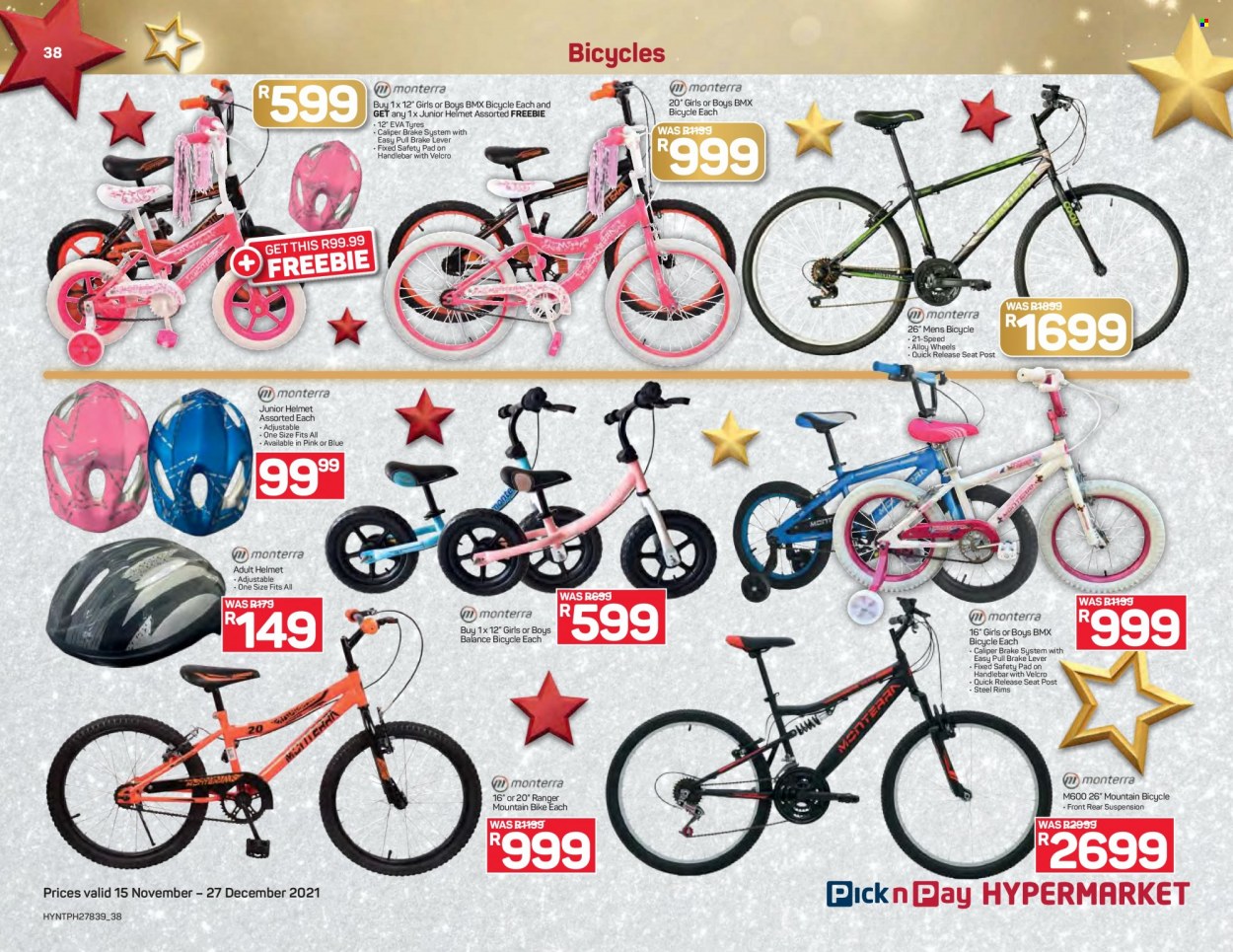 Pick n Pay Hypermarket specials - 15/11/2021 - 27/12/2021. Page 38