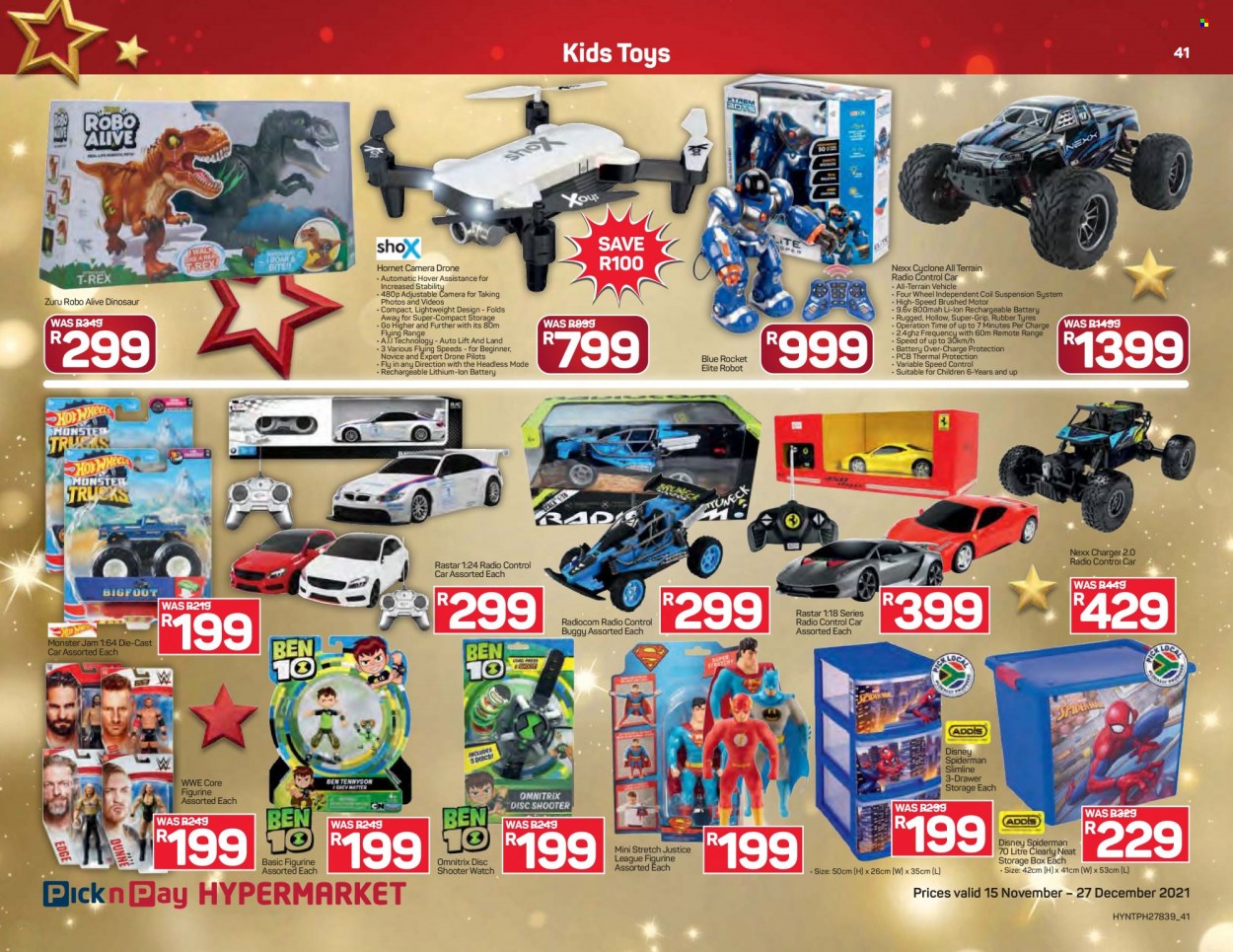 Pick n Pay Hypermarket specials - 15/11/2021 - 27/12/2021. Page 41