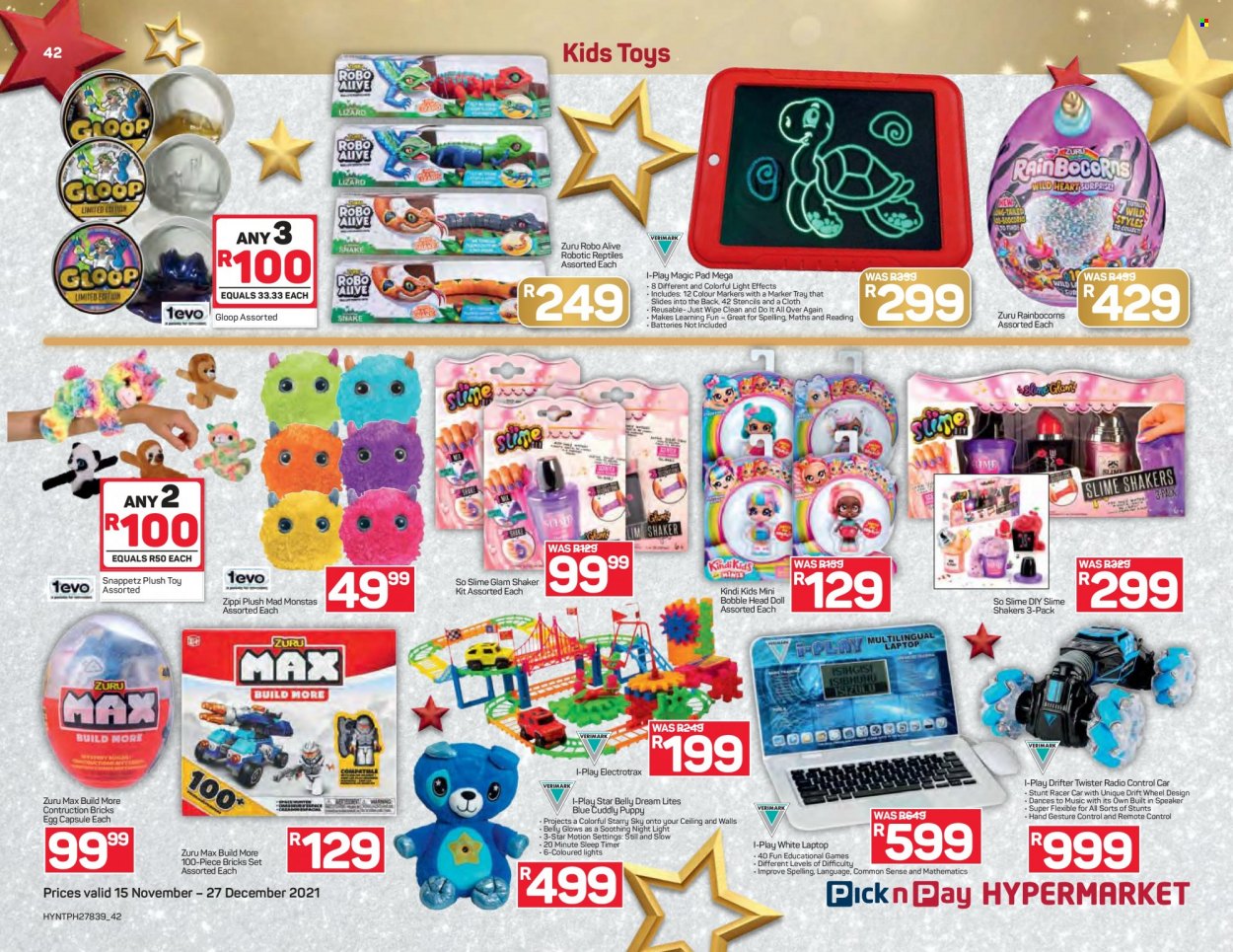 Pick n Pay Hypermarket specials - 15/11/2021 - 27/12/2021. Page 42