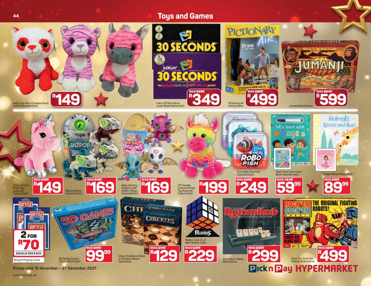 Pick n Pay Hypermarket specials - 15/11/2021 - 27/12/2021. Page 44