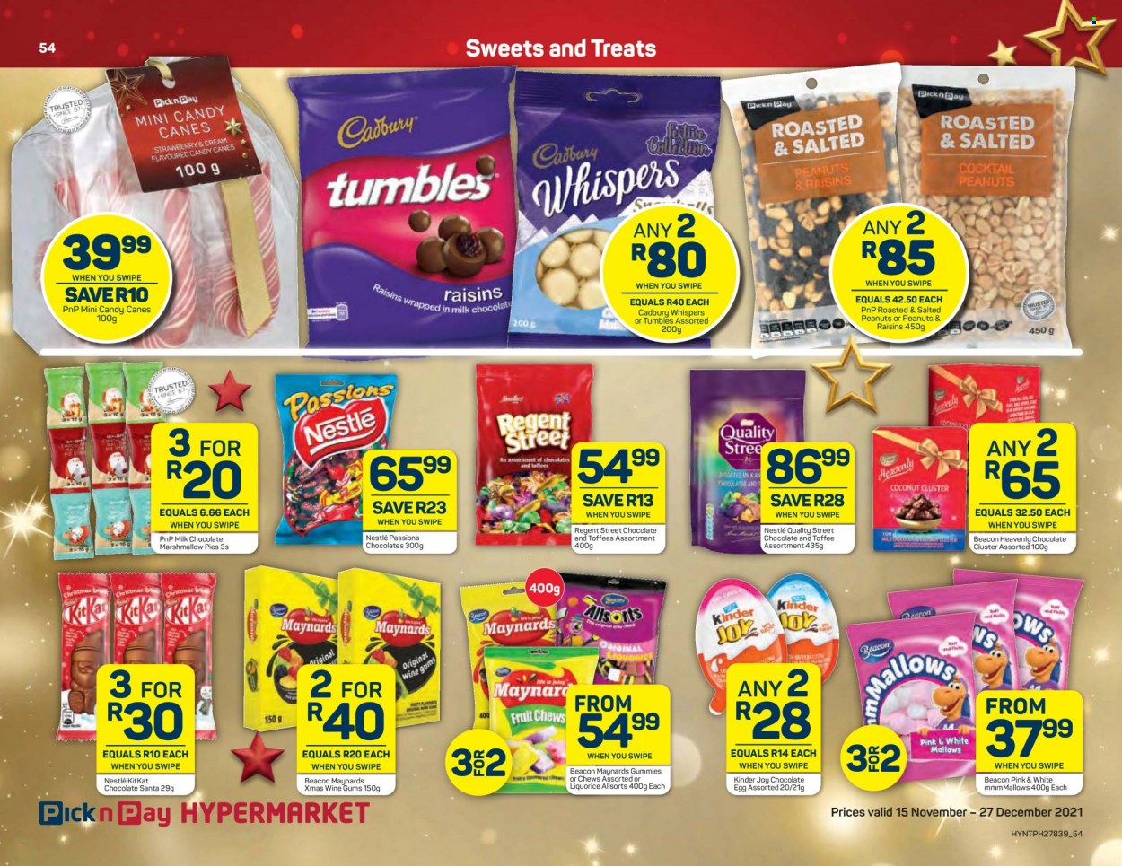 Pick n Pay Hypermarket specials - 15/11/2021 - 27/12/2021. Page 54