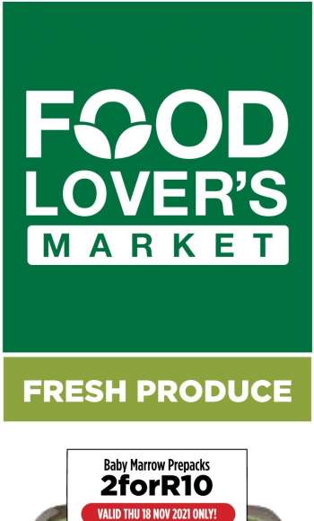 Food Lover's Market catalogue  - 18/11/2021 - 18/11/2021.