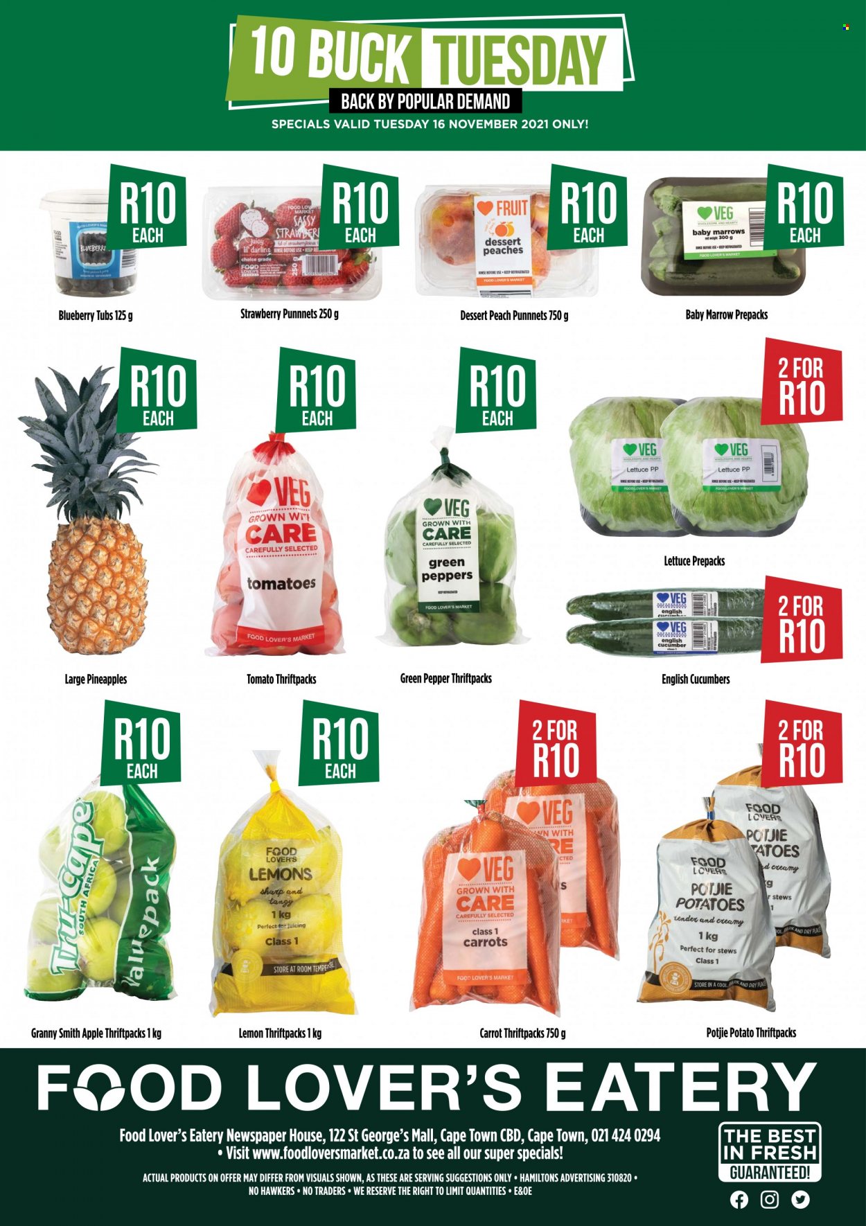 Food Lover's Market specials - 16/11/2021 - 16/11/2021. Page 1