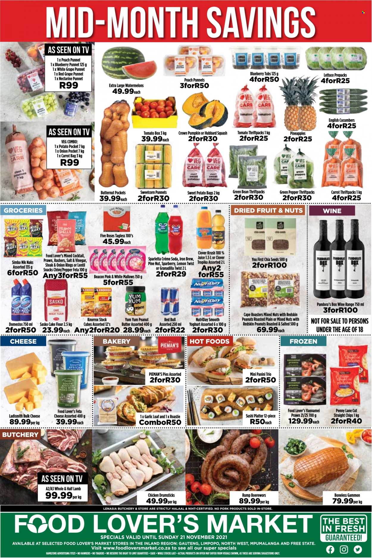 Food Lover's Market specials - 18/11/2021 - 21/11/2021. Page 1