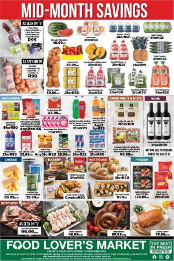 Food Lover's Market catalogue  - 18/11/2021 - 21/11/2021.