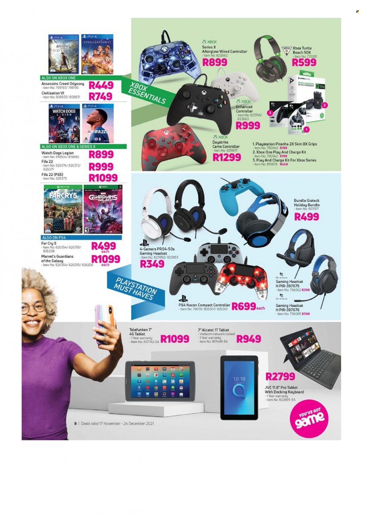 Game specials - 17/11/2021 - 24/12/2021. Page 9