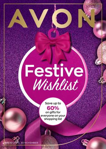 Avon catalogue  - 18/11/2021 - 30/11/2021.