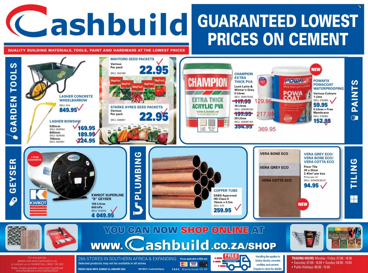 Cashbuild specials - 18/11/2021 - 23/01/2022. Page 1