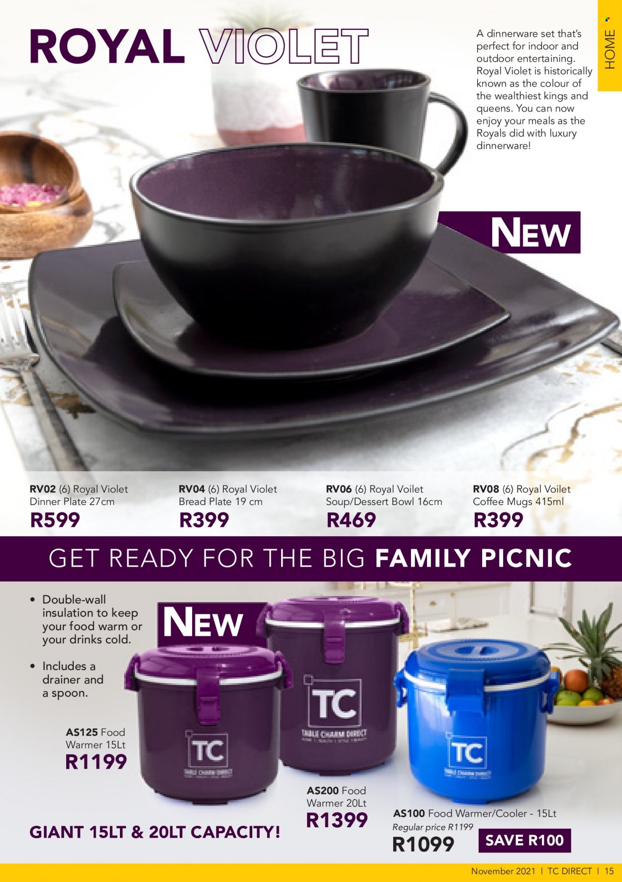 Table Charm Direct specials - 01/11/2021 - 30/11/2021. Page 15